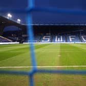 Sheffield Wednesday's Hillsborough Stadium where the Owls will face Leeds United in the Carabao Cup.