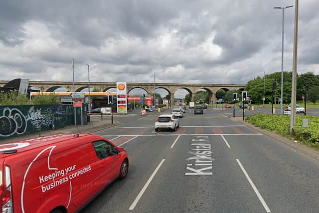 The crash happened on Kirkstall Road at the junction with Willow Road and Junction Road