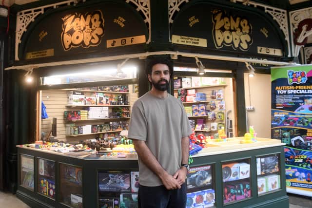 Aqeel opened Zen & Pops at Kirkgate Market in May 2025.