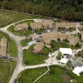 The Emmerdale TV village on the Harewood estate.