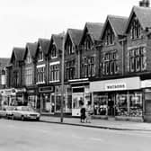Shops on Beeston Road pictured in December 1984.