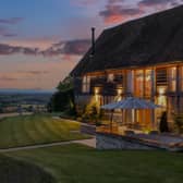 The property overlooks five counties