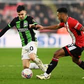 MOVE COMPLETE: Of Leeds United transfer target  Facundo Buonanotte, left, to a fellow Premier League side.