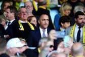 BLANK: For Leeds United under chairman Paraag Marathe, centre, on transfer deadline day.