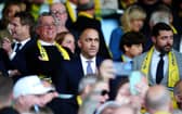 BLANK: For Leeds United under chairman Paraag Marathe, centre, on transfer deadline day.