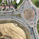 When six weeks of major roadworks begin as part of £44m bypass scheme at Leeds Dawson corner roundabout, pictured