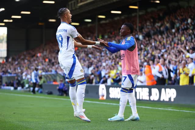 Mateo Joseph and Largie Ramazani have left Leeds United on loan. 