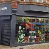 Lush has closed all of its UK stores, including the one on Commercial Street in Leeds, as a show of solidarity with those in Gaza.