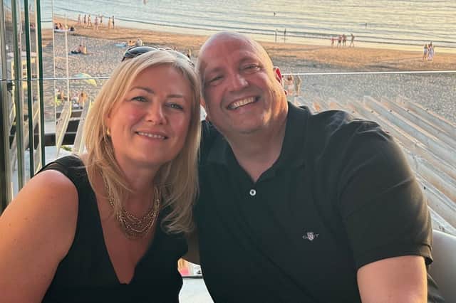 Leanne and partner Paul