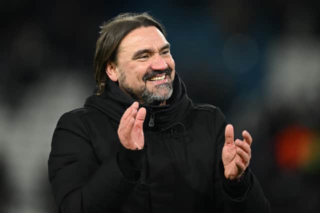 Leeds United manager Daniel Farke.
