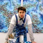 An exhibition of work by keen artist and fashion designer Joshua Van Leader, who sadly died aged 31, is running at Moda, in Leeds,  until September 30.