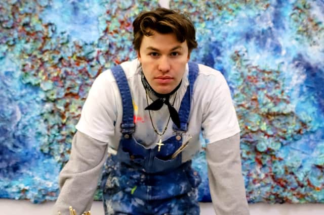 An exhibition of work by keen artist and fashion designer Joshua Van Leader, who sadly died aged 31, is running at Moda, in Leeds, until September 30.