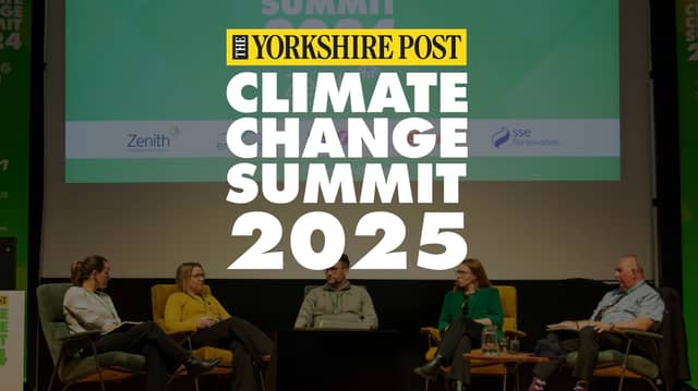 The Yorkshire Post Climate Change Summit 2025 takes place at The Leeds Conservatoire on October 16.