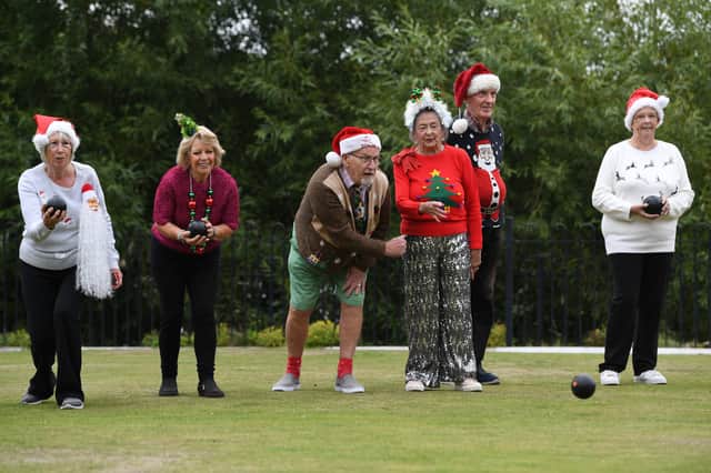 At the match there will be tinsel, lights, and a tree as Christmas arrives early in Otley