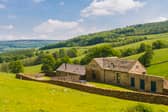 Pingle Cottage with its beautiful Peak District backdrop