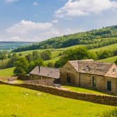 Pingle Cottage with its beautiful Peak District backdrop