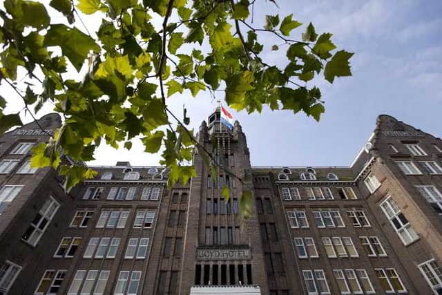The Hoxton Lloyd has a varied history and is now a very arty, chick hotel