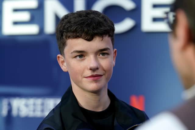 Owen Cooper attends Netflix's FYSEE ADOLESCENCE ATAS Official.
