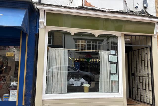 Maybe Later is located on 37 High St in Wetherby