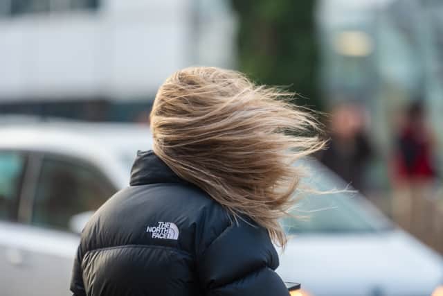 Strong and gusty winds are expected in Leeds and across the country from Sunday into Monday