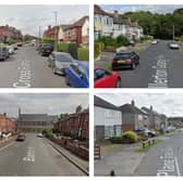 The four streets were named among 20 streets nationally to win the £1,000 per ticket jackpot on September 3, 7 and 9 respectively.