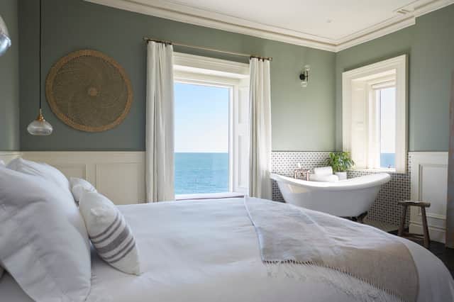 A room at The Terrace, in Ventnor, the Isle of Wight. Credit: The Terrace