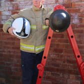 Jane Morland performs in a one woman show called Trailblazers shining a spotlight on the impact women have had in the fire service. It will be performed at Gipton Old Fire Station in Leeds.