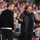 Daniel Farke cut a frustrated figure on the Fulham touchline at times.