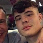 Ethan (L) started taking the Class B drug when he was just 14.