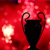 The UEFA Champions League trophy