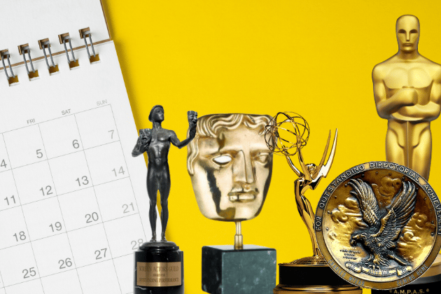 Save the dates: here's all the major award ceremonies set to take place on the Road to the Oscars 2026!