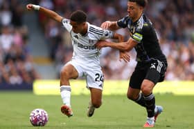 VOW: From Leeds United captain Ethan Ampadu, right.