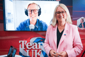 Steph meets the minister, Baroness Smith