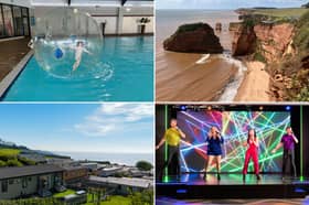 Ladram Bay holiday park in Devon