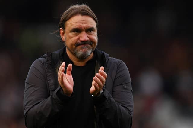 Leeds manager Daniel Farke.