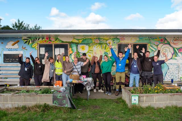 The Groundwork team and community gardeners.