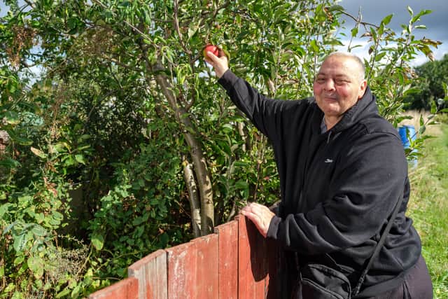 Tony is one of the allotment’s many users.
