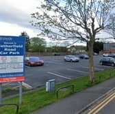 Netherfield Road car park in Guiseley.