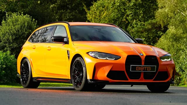 Finished in a bold bright orange, this is a sports estate car that will certainly stand out