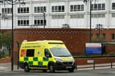 Two men were taken to hospital with serious injuries.