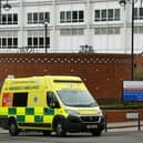 Two men were taken to hospital with serious injuries.