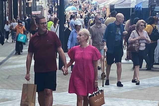 Artisan markets at Briggate