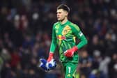 Illan Meslier has slipped down the pecking order at Leeds United. 
