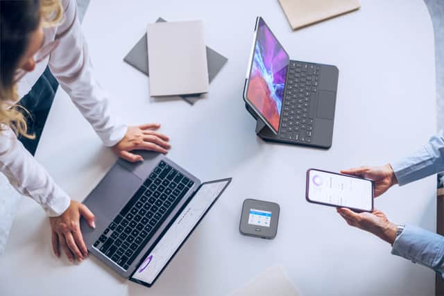 The M7 Pro can provide WiFi for up to 64 devices