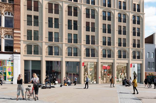 Leeds Uniqlo storefront 