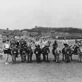 What do donkeys get for their lunch in Scarborough? Half an hour like they do at Blackpool.