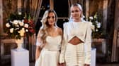 Married at First Sight series 10 couple Leigh and Leah. Photo by Channel 4.