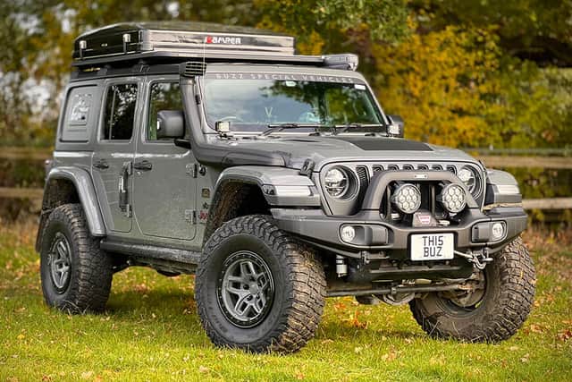 The car Anna has one is a specially-produced off-road monster