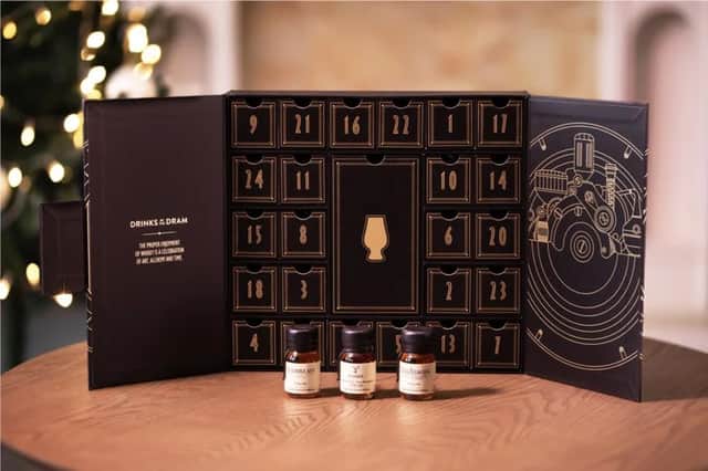 The Old & Rare Whisky Advent Calendar showcases 24 exceptional aged drams from iconic distilleries, complete with a Glencairn glass for the ultimate tasting experience.