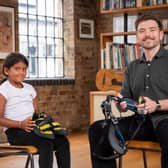 Children take part in trying to guess adults' age based on the activities they enjoy